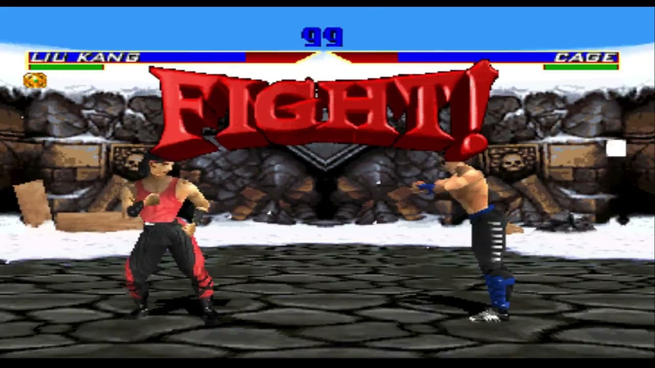 Liu Kang Vs. Johnny Cage