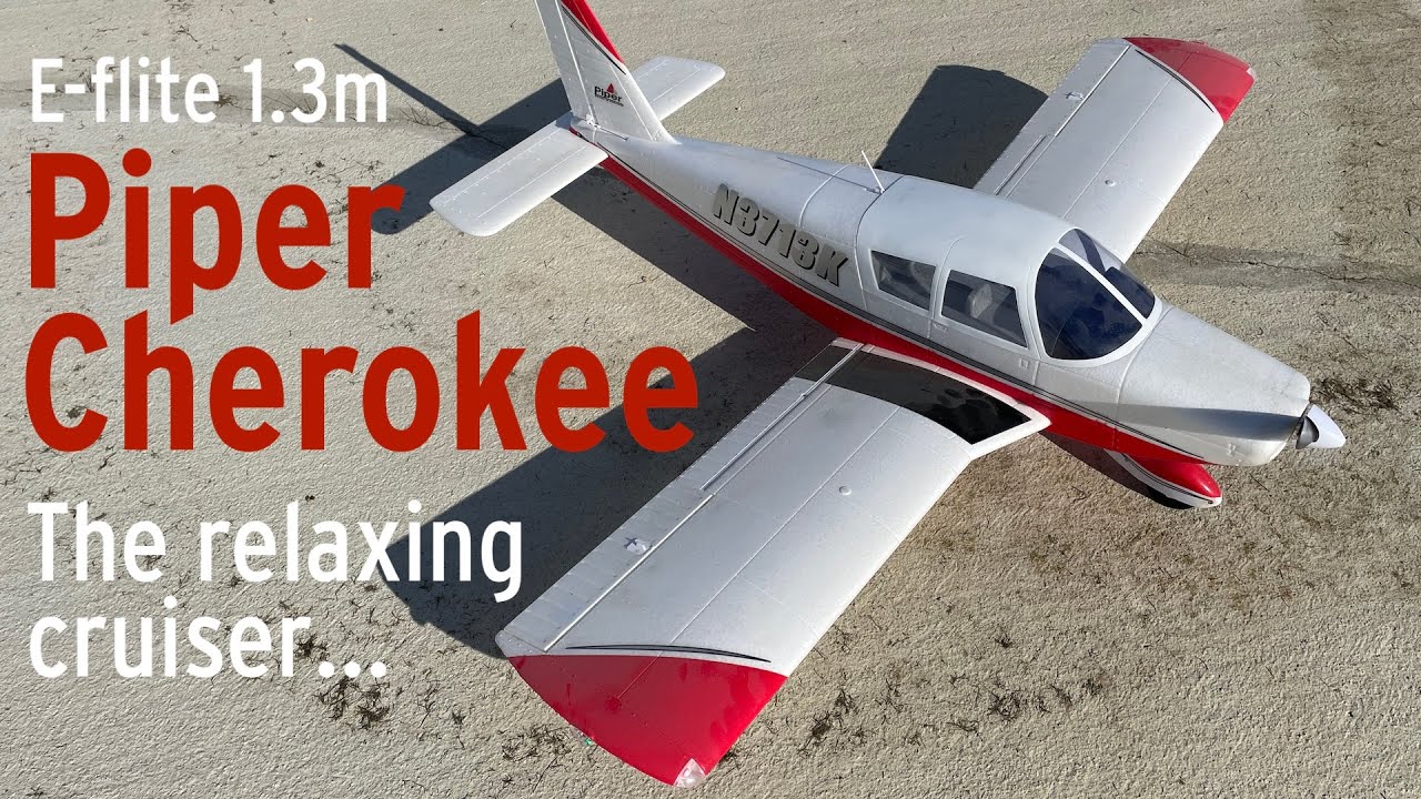 E-flite 1.3m Cherokee flight 29th September 2025