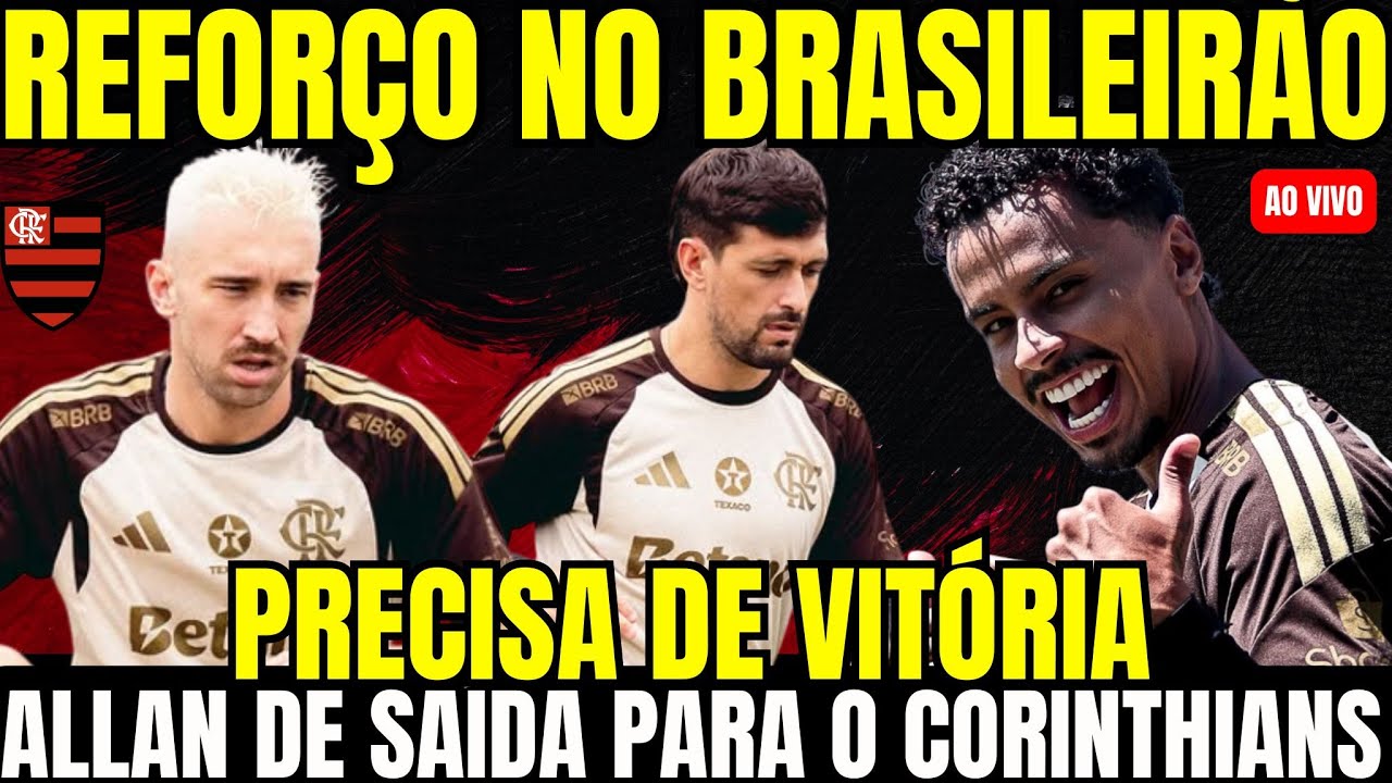 🔴 NOTÍCIAS DO FLAMENGO DESTA MANHÃ I FLAMENGO VOLTA A CAMPO PELO BRASILEIRÃO