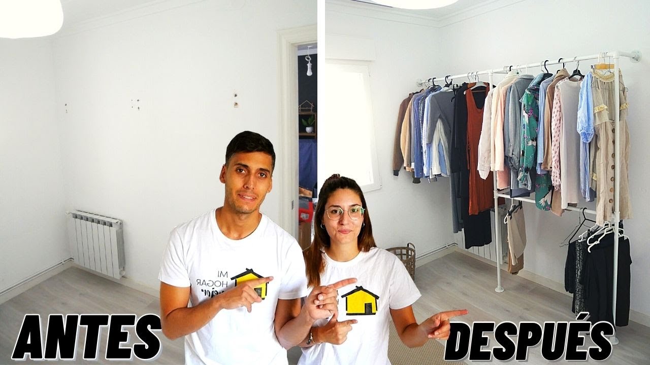 NUEVO VESTIDOR / CLOSET❤️ Haz tu propio vestidor 💪