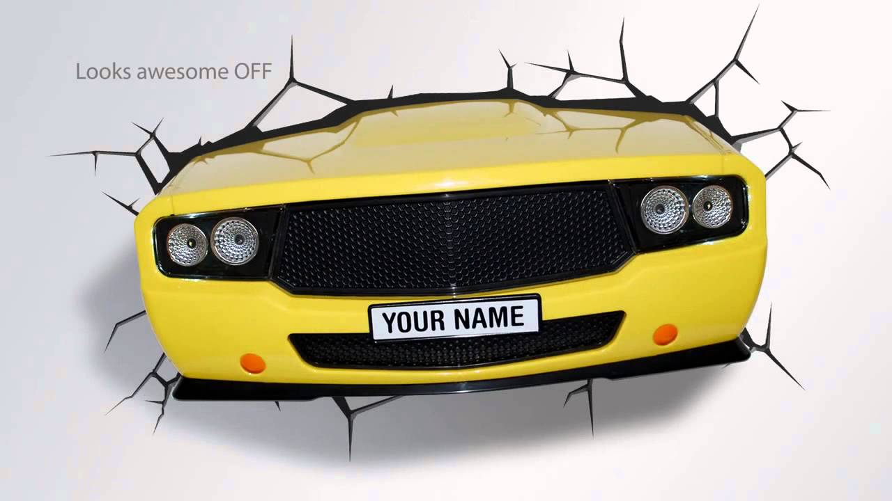 3D LIGHT FX DECO LIGHTS - CLASSIC CAR LED LIGHTS | dsignhaus.com