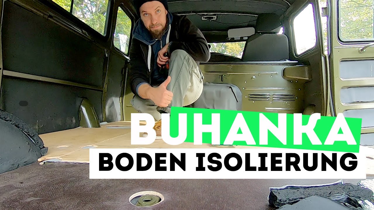 UAZ BUHANKA 4x4 Boden Isolierung #uazbuchanka #campervan