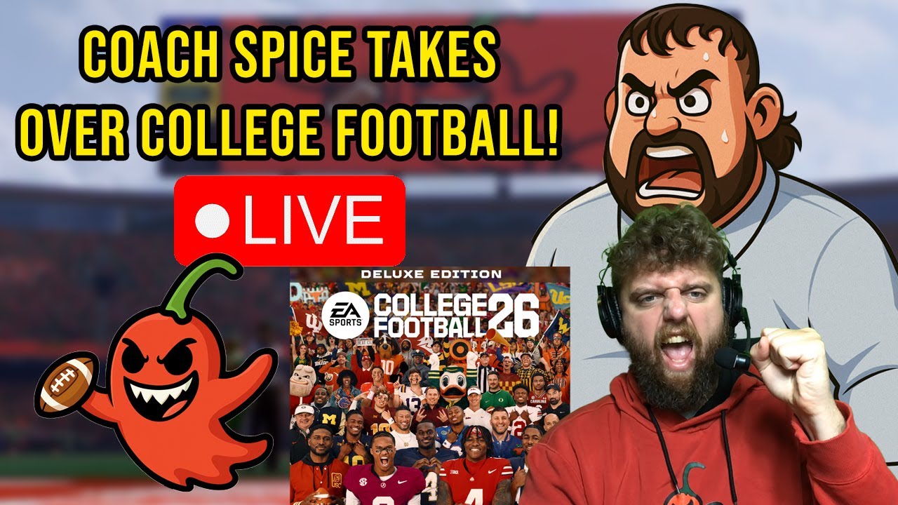 CFB 26 TEAMBUILDER DYNASTY SPICE TECH TAKEOVER | COLLEGE FOOTBALL 26 #CFB26 #NCAAFootball #Gaming