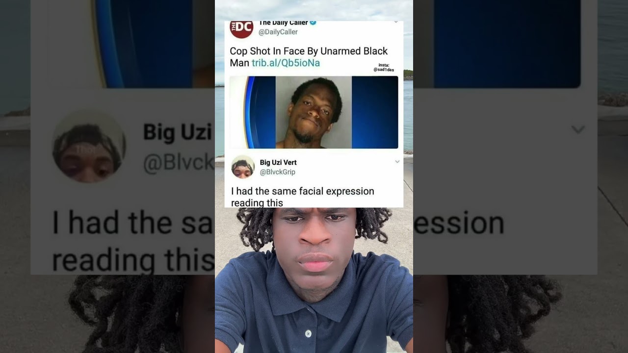 Cop Shot In Face By Unarmed Black Man