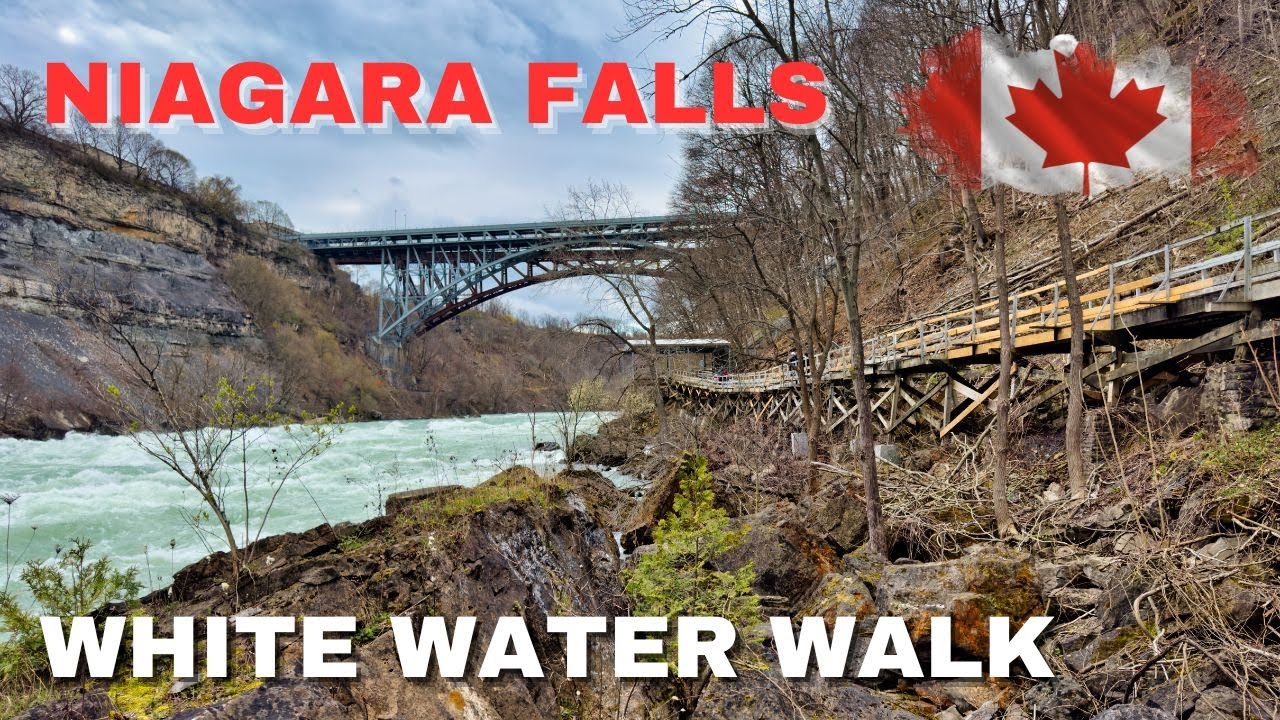 Exploring the White Water Walk at Niagara Falls, Canada - Full Experience