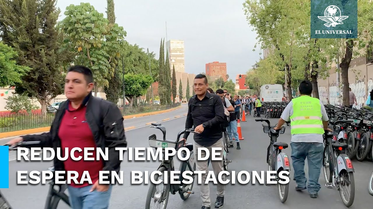 Ecobici busca terminar con la saturación de biciestaciones en Buenavista