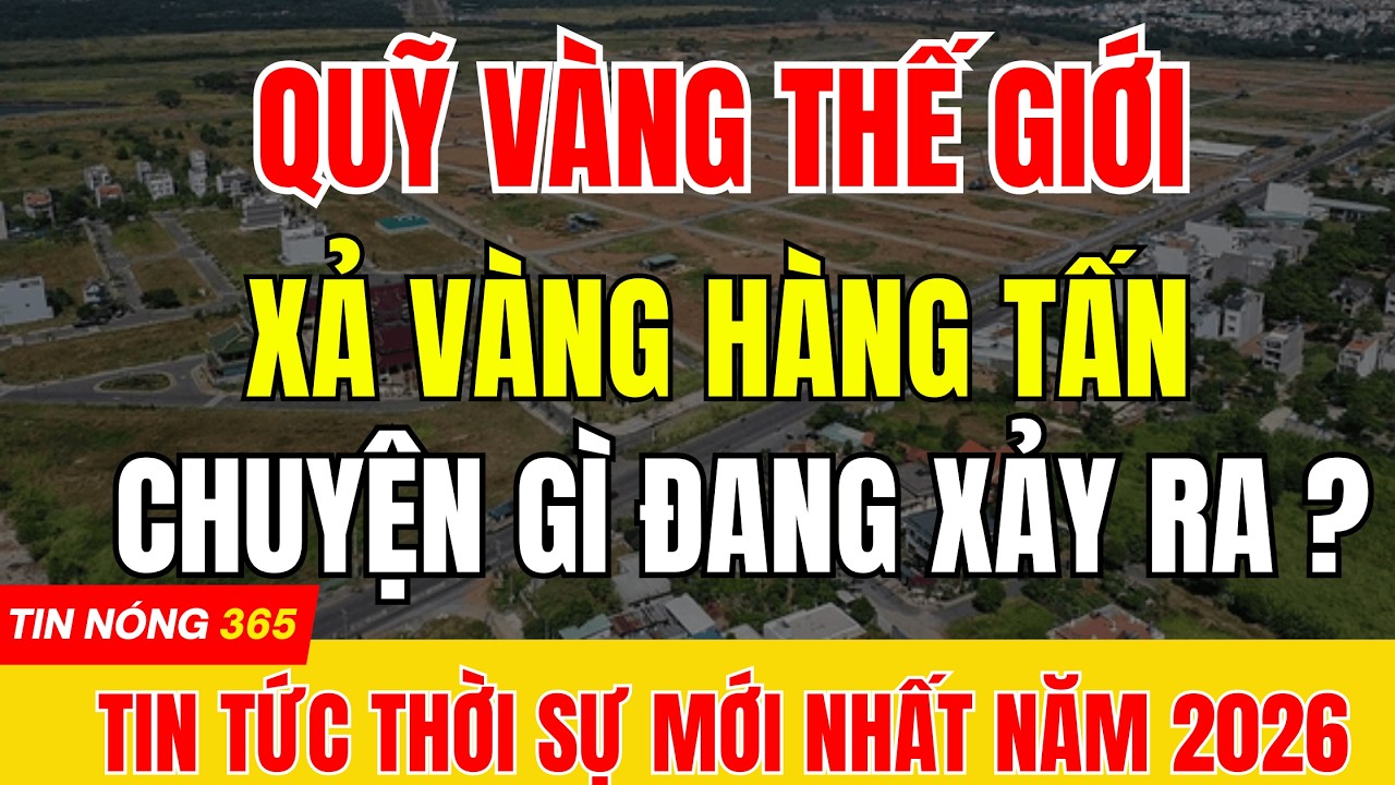 QUỸ VÀNG LỚN NHẤT THẾ GIỚI LIÊN TỤC XẢ HÀNG TẤN VÀNG : CHUYÊN GIA CẢNH BÁO NÓNG  #tintuc  #thoisu