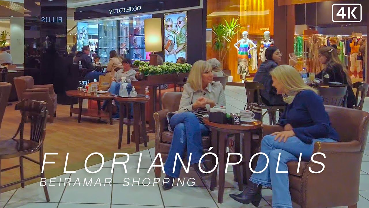 🇧🇷 Walking in BEIRAMAR SHOPPING | Florianópolis, Santa Catarina, Brasil | [ 4K UHD ]