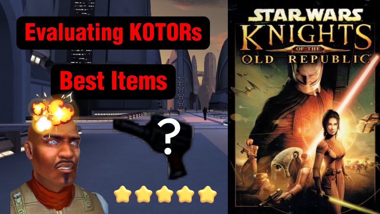 Evaluating KOTOR Upgradable Weapons (All Purchased)