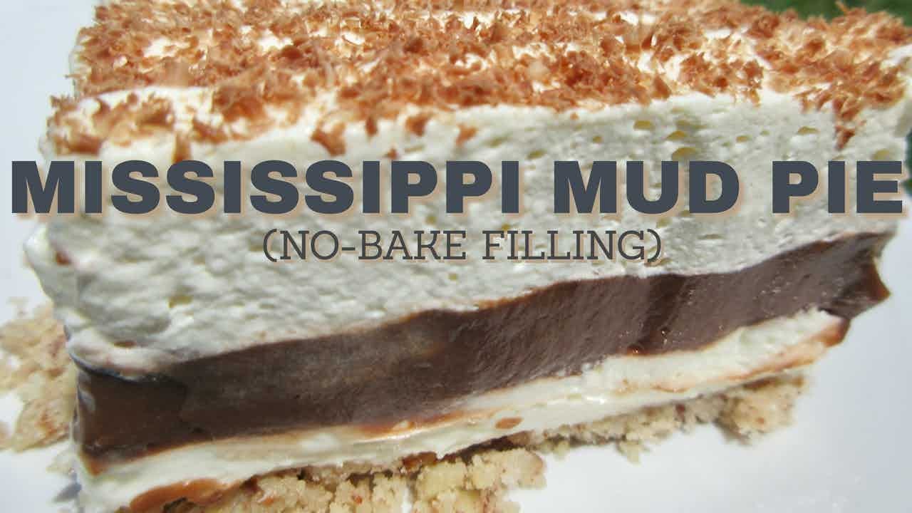 MISSISSIPPI MUD PIE | No-Bake Filling | DIY for Beginners
