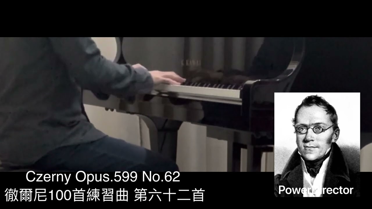 Czerny Opus.599 No.62 徹爾尼100首練習曲 第六十二首 （小淘氣）ツェルニー10一0番