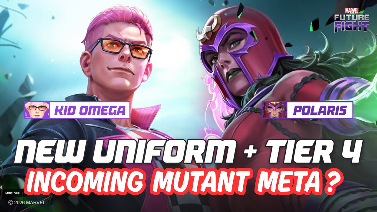 ПОЛЯРИС И КИД ОМЕГА!!! ОБНОВЛЕНИЕ ПО МУТАНТАМ!!! - Marvel Future Fight - Анонс