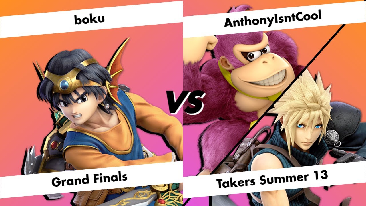 Takers Summer 13 - boku (Hero) vs AnthonyIsntCool (Cloud/Donkey Kong) - Grand Finals