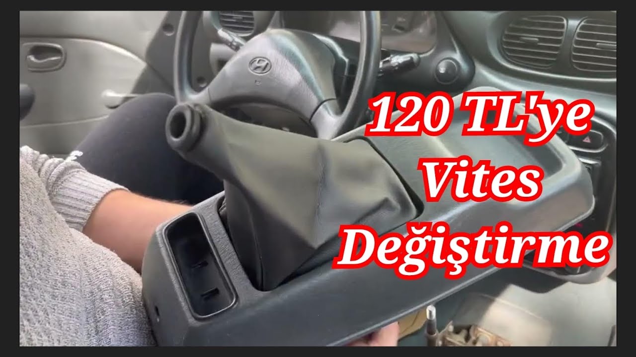 Vites Yenileme Nasıl Değiştirilir | Kendin Yap Vites Körüğü | Hyundai Accent