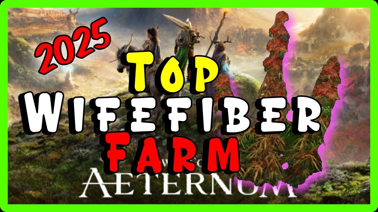 Where to FARM Wirefiber FAST in New World Aeternum!