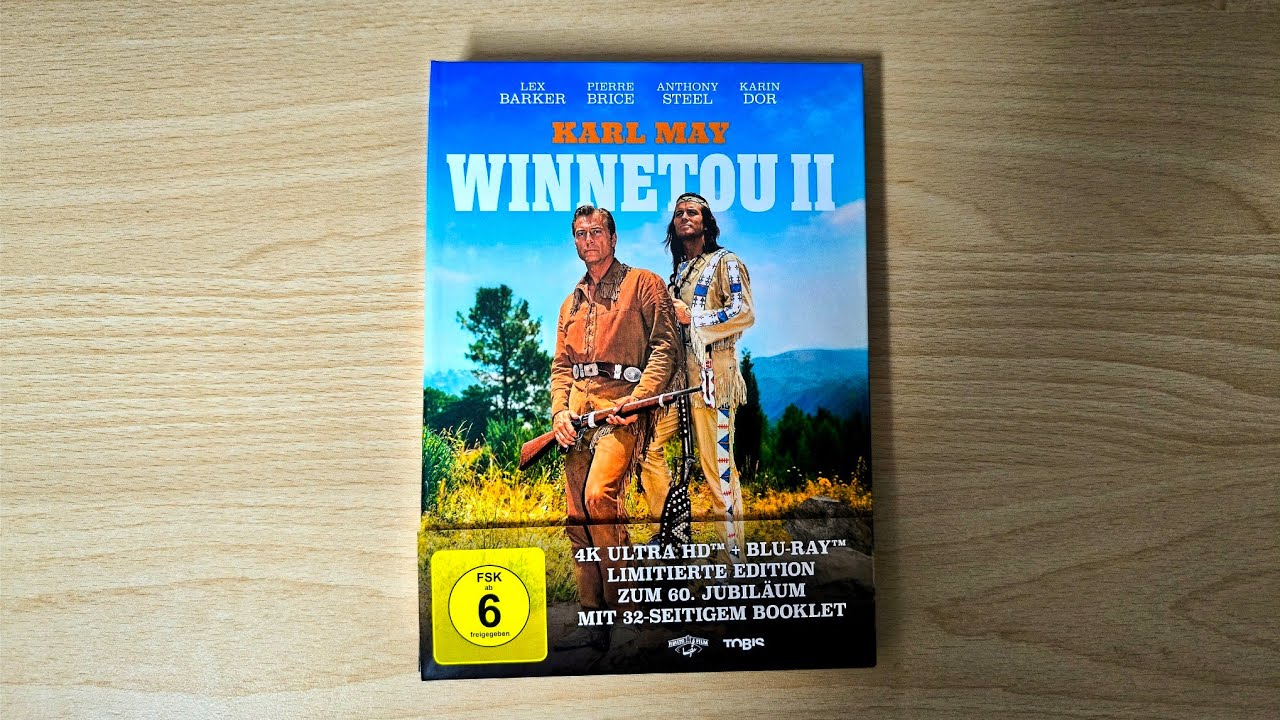 Winnetou II (1964) 4K UHD + Blu-ray Mediabook | Unboxing | Review | Filmkritik | @leoninestudios