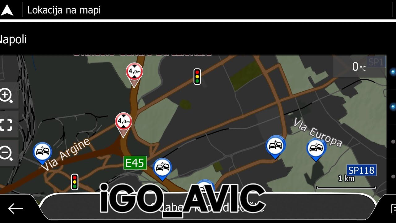 Igo Avic android 15 