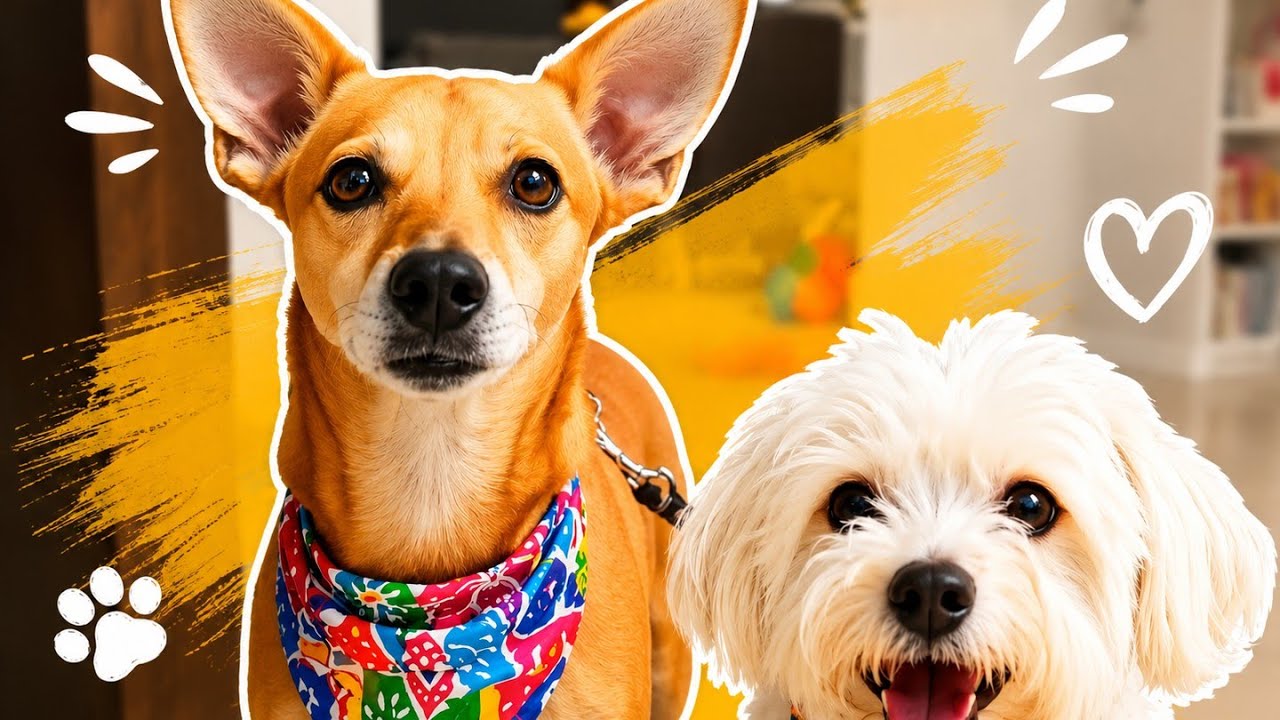 DuplinhaPets está ao vivo! Rotina meus pets meusamores 