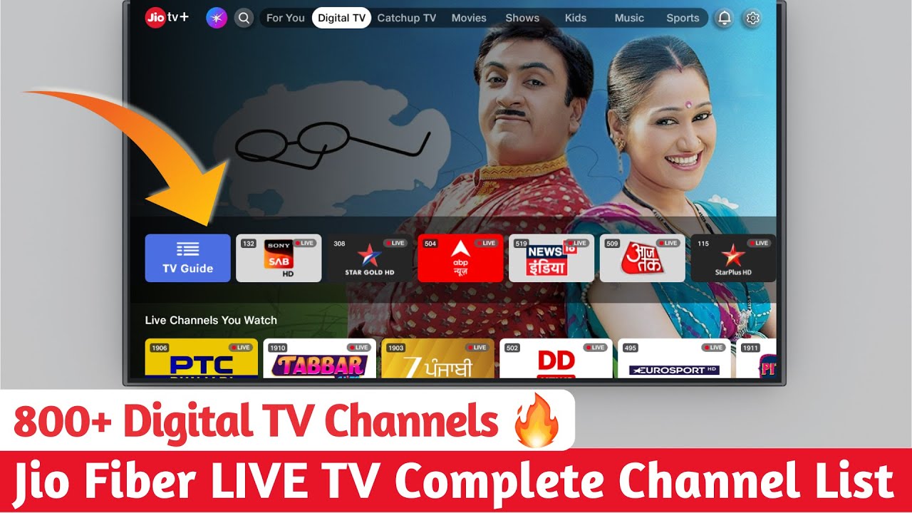 Jio Fiber Set Top Box Channel List 📺 | Know Which Channels Are on Jio Fiber - Complete Guide