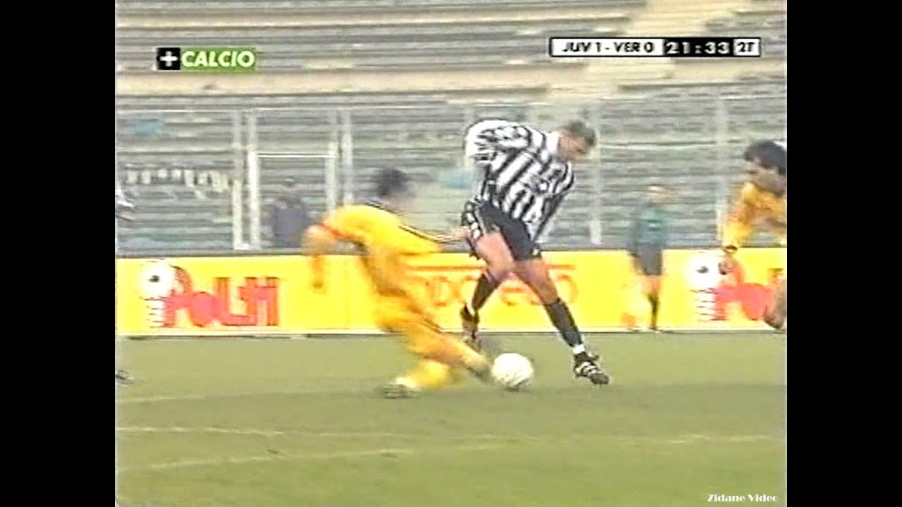 Zidane vs Hellas Verona (1999-00 Serie A 15R) Italian Commentary