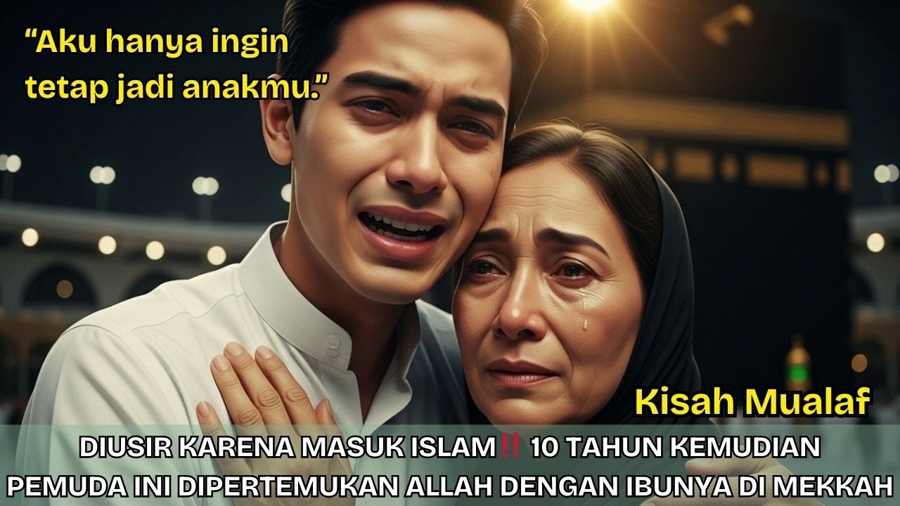 DIUSIR KARENA MASUK ISLAM‼️ 10 TAHUN KEMUDIAN, PEMUDA INI DIPERTEMUKAN ALLAH DENGAN IBUNYA DI MEKKAH
