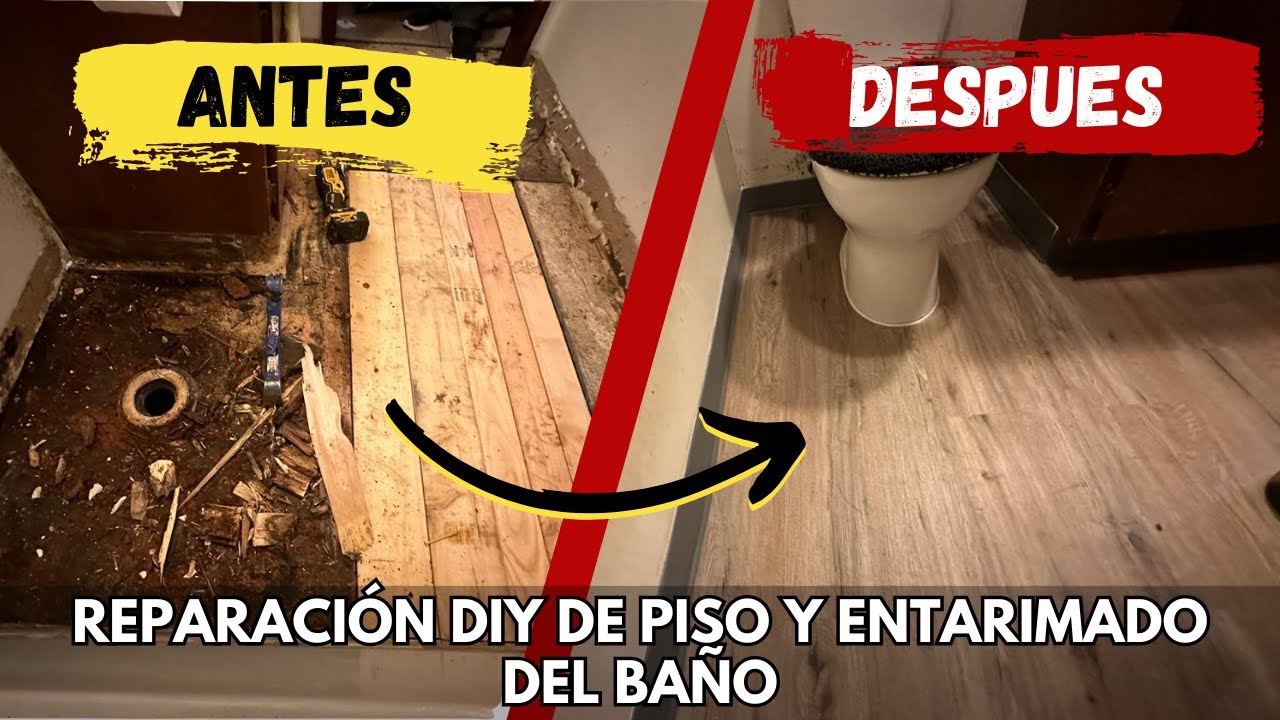 C&oacute;mo Reparar el Piso de un Ba&ntilde;o que Parece Tener Podredumbre Seca Debajo en el Area del Contrapiso