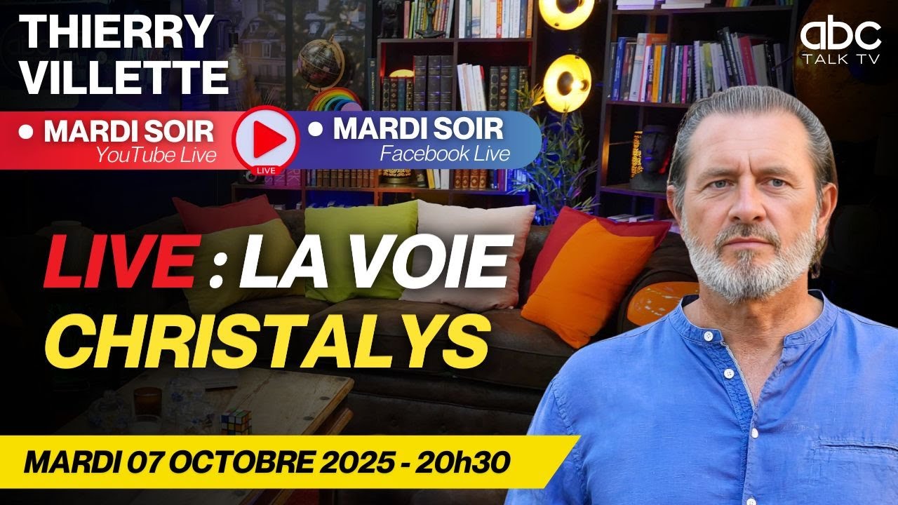 REPLAY LIVE 58 - La voie CHRISTALYS : Réveillez votre éclat intérieur avec Thierry VILLETTE