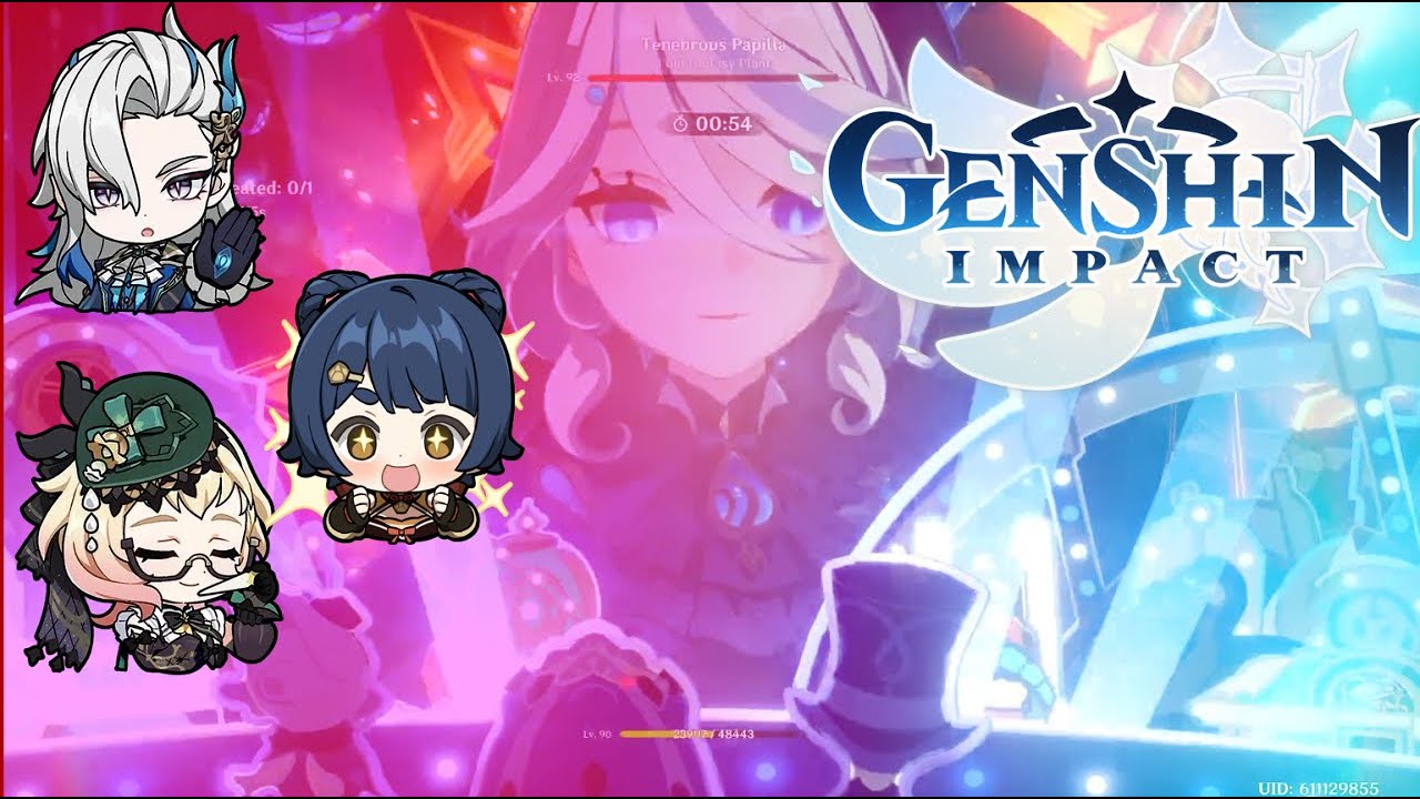 Genshin Impact Imaginarium Theater 5.8 - 6.0 Hard Mode All 8 Stars