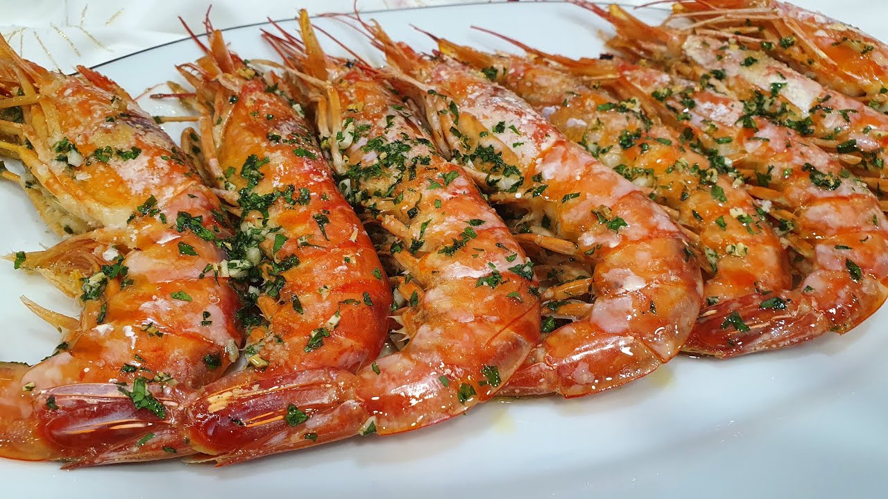 SIN HUMOS, NI OLORES - Gambones al cava en el horno !!!
