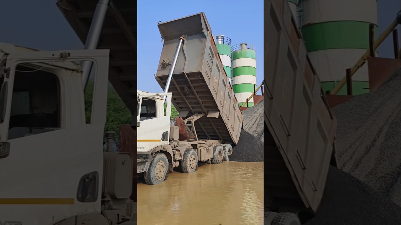 TATA SIGNA 2830 Tk. DUMPER BS6 16 CHAKKA 🔥😎#tata #dumptruck #dumper #truck #tipper #shorts #jcbvideo