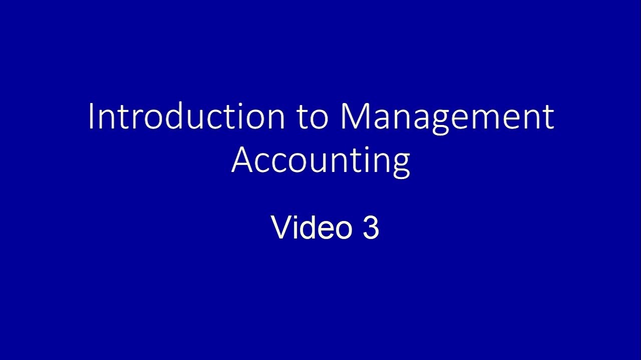 Module 1, Video 3 - Ethical Behaviour in Accounting
