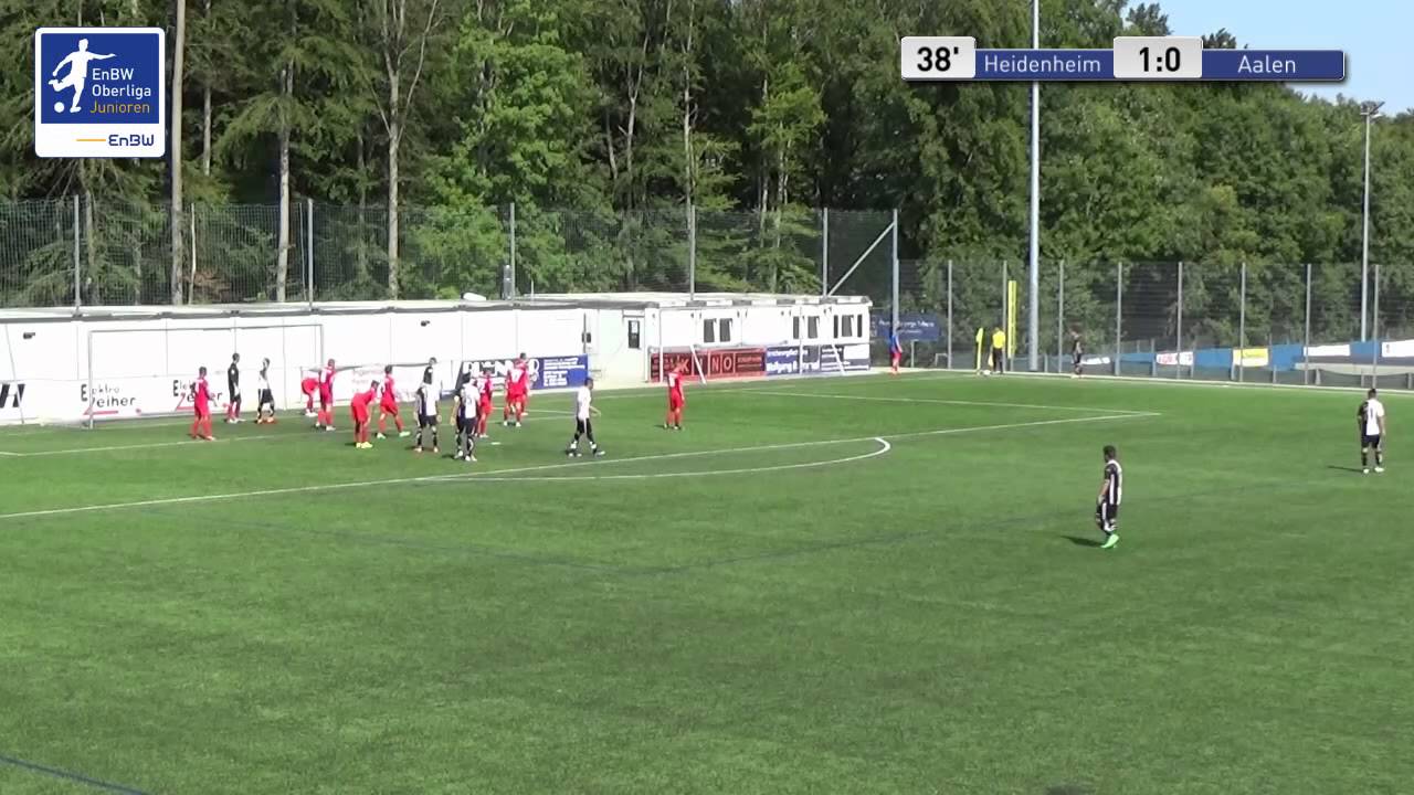 EnBW-Oberliga B-Junioren: 1. FC Heidenheim - VfR Aalen