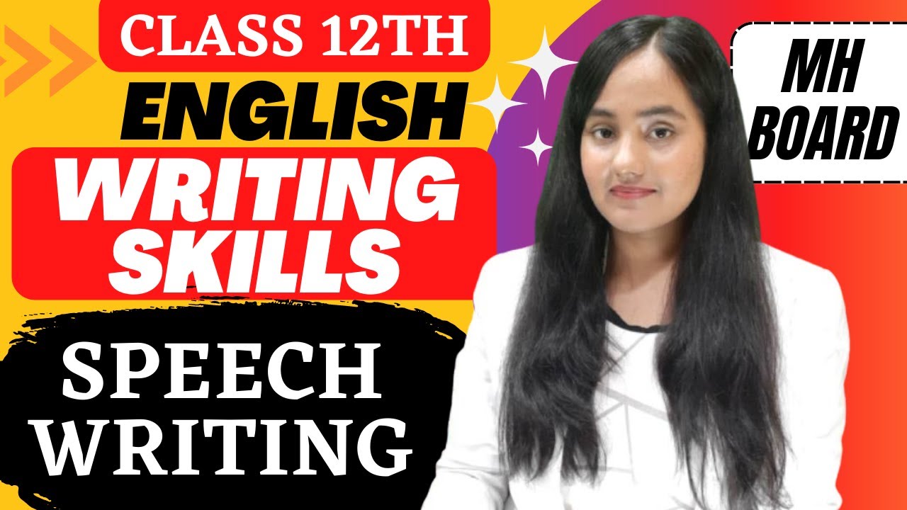English Writing Skills Class 12th | Speech Writing By #newindianera #nie #english