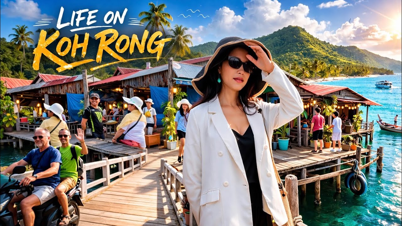 A Raw Video Tour Explore Life On Koh Rong Island Cambodia
