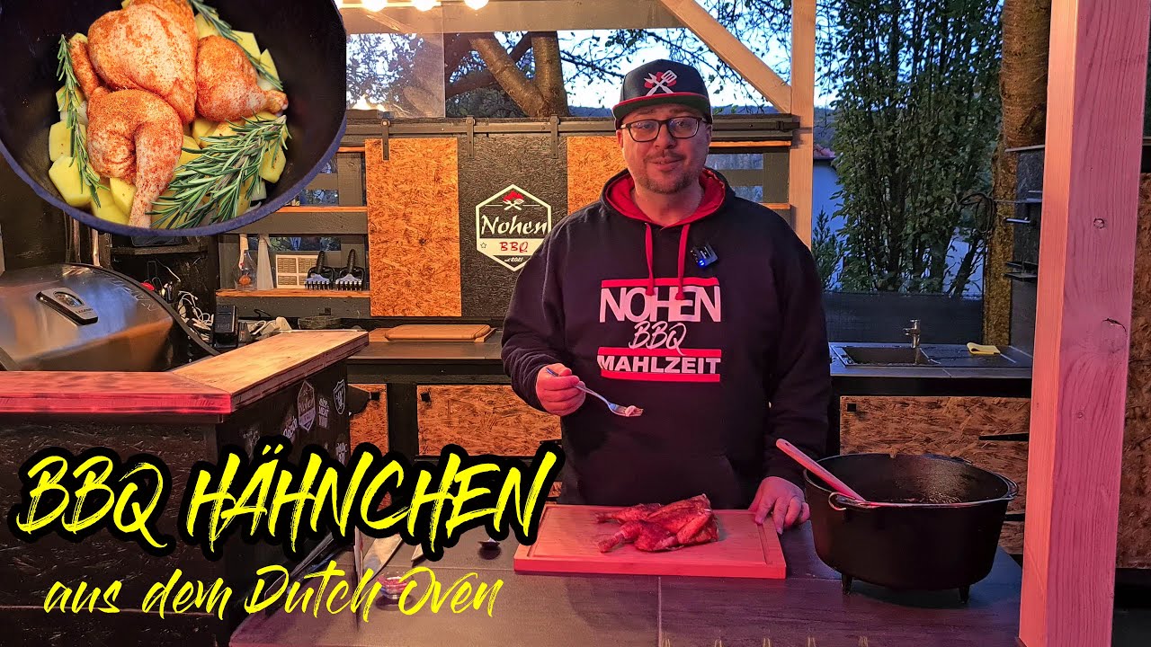 BBQ Hähnchen im Dutch Oven