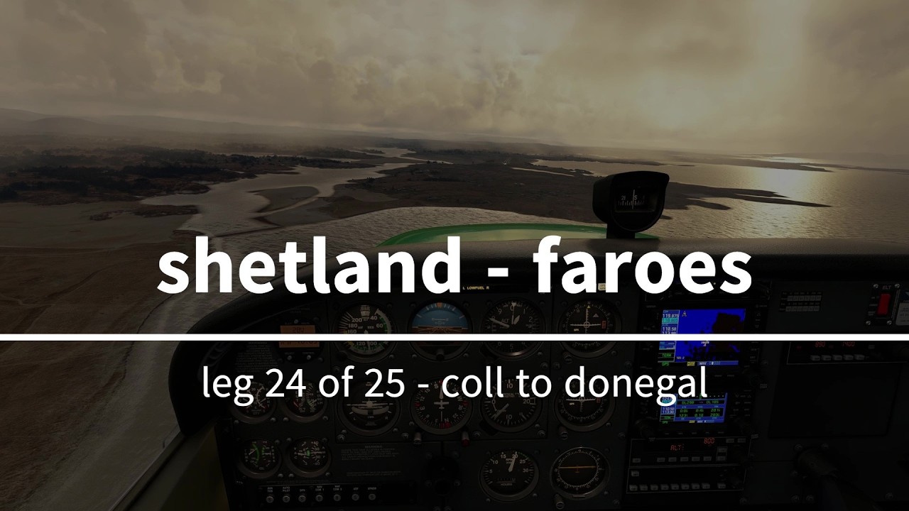 Coll to Donegal - Leg 24/25 Shetland & Faroes Tour