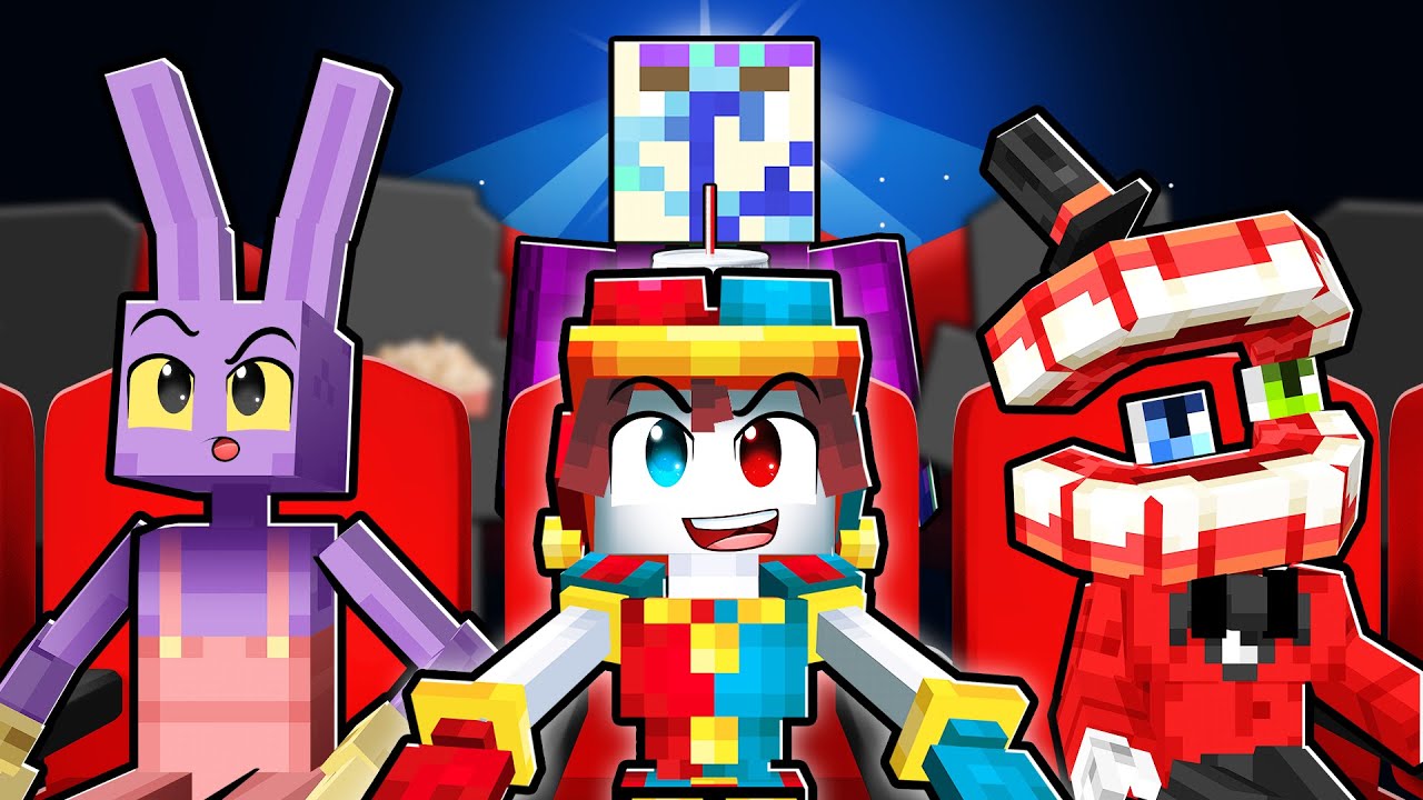 Amazing Digital Circus made a Movie in Minecraft...