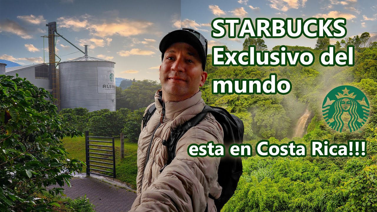 Hacienda Alsacia, Starbucks unico y exclusivo del Mundo en Costa Rica!