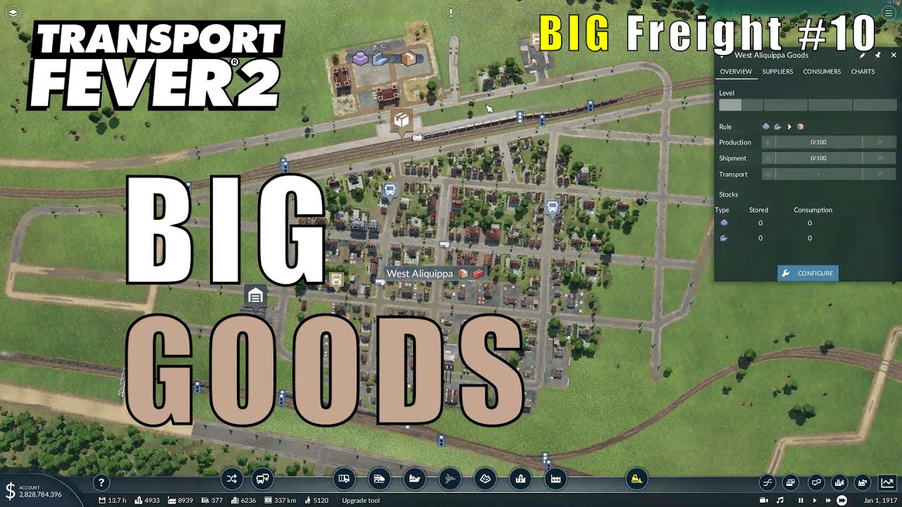 Making Some BIG Goods Should be Easy... Right? Transport Fever 2 - Big Freight #10
