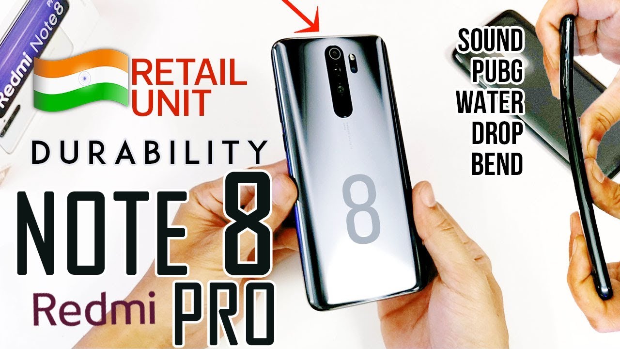 Redmi Note 8 Pro Durability Review - Most Powerful 15k Phone | Why is it a Partial fail?