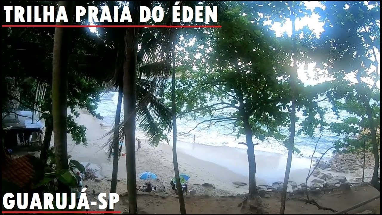 Trilha De Retorno Praia do &Eacute;den, Guaruj&aacute;-S&atilde;o Paulo, Litoral Sul, GoPro 7 Black