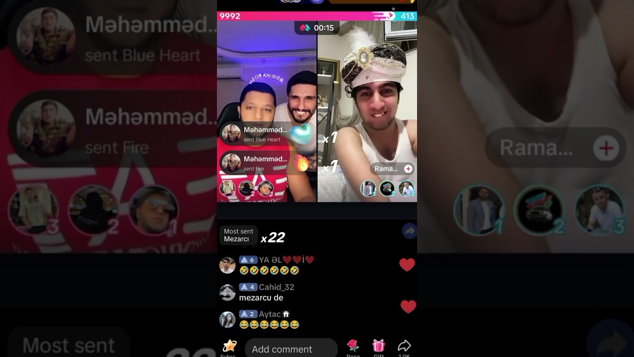 Roshka Emrah canlı 😁