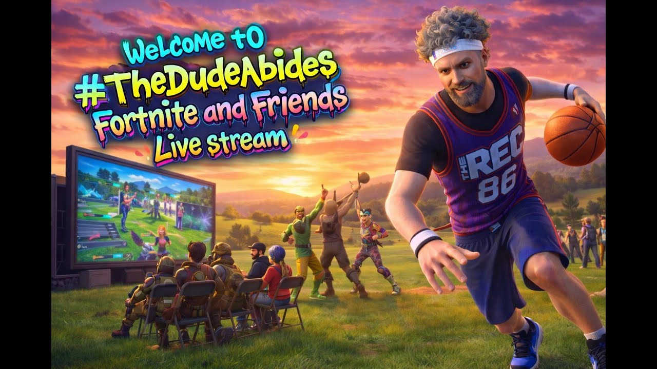 Welcome to #TheDudeAbides316 #Fortnite and #Friends Live stream on #PS5