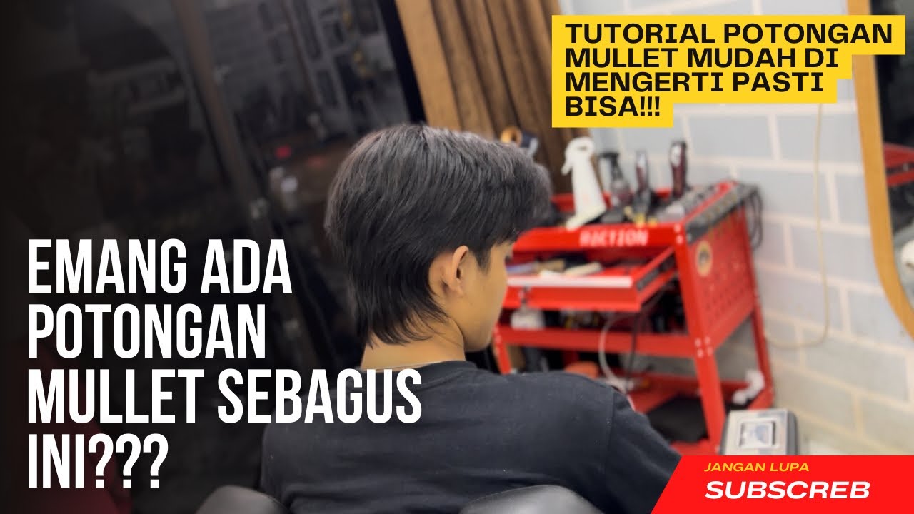 MULLET DI TAHUN 2024 TETAP JADI TRENDS || atou menghilang ❗️❗️ ful tutorial