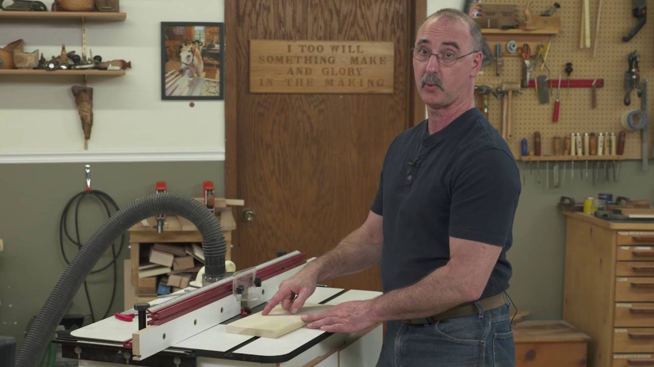 Bullnosing Techniques On Your Router Table