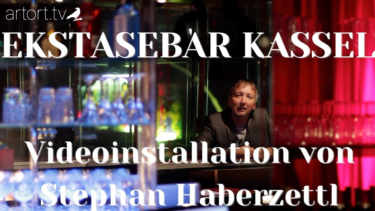 Videokunst in der Ekstasebar in Kassel