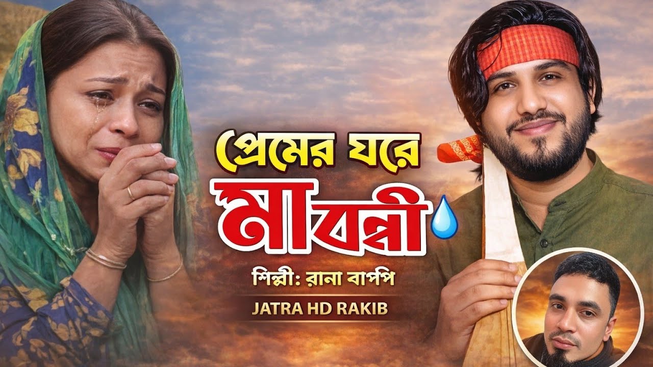 ঈদের জারি গান ২০২৬। প্রেমের ঘরে মা বন্দী।Rana bappy।Gramin Kiccha pala2026।JATRA HD RAKIB 