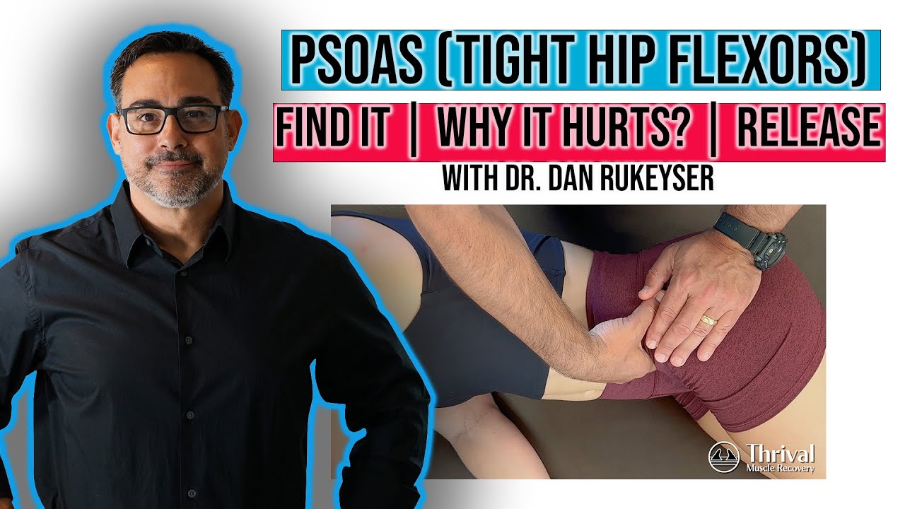 Anatomy of the Psoas Muscle | Why it hurts? How to find the iliopsoas? Releasing Tight Hip Flexors