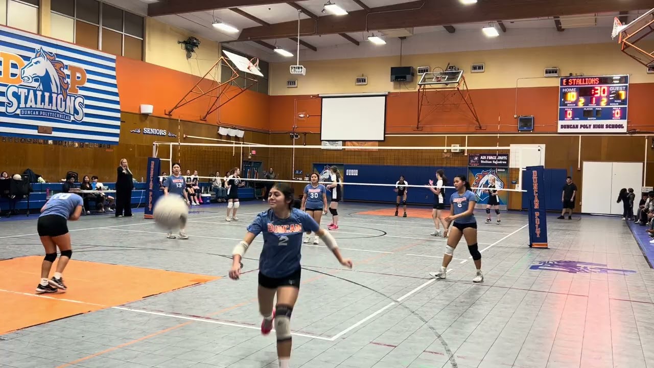 Duncan vs Clovis Christian Set 1