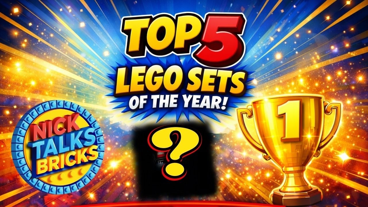 MY TOP 5 LEGO SETS OF THE YEAR! 
